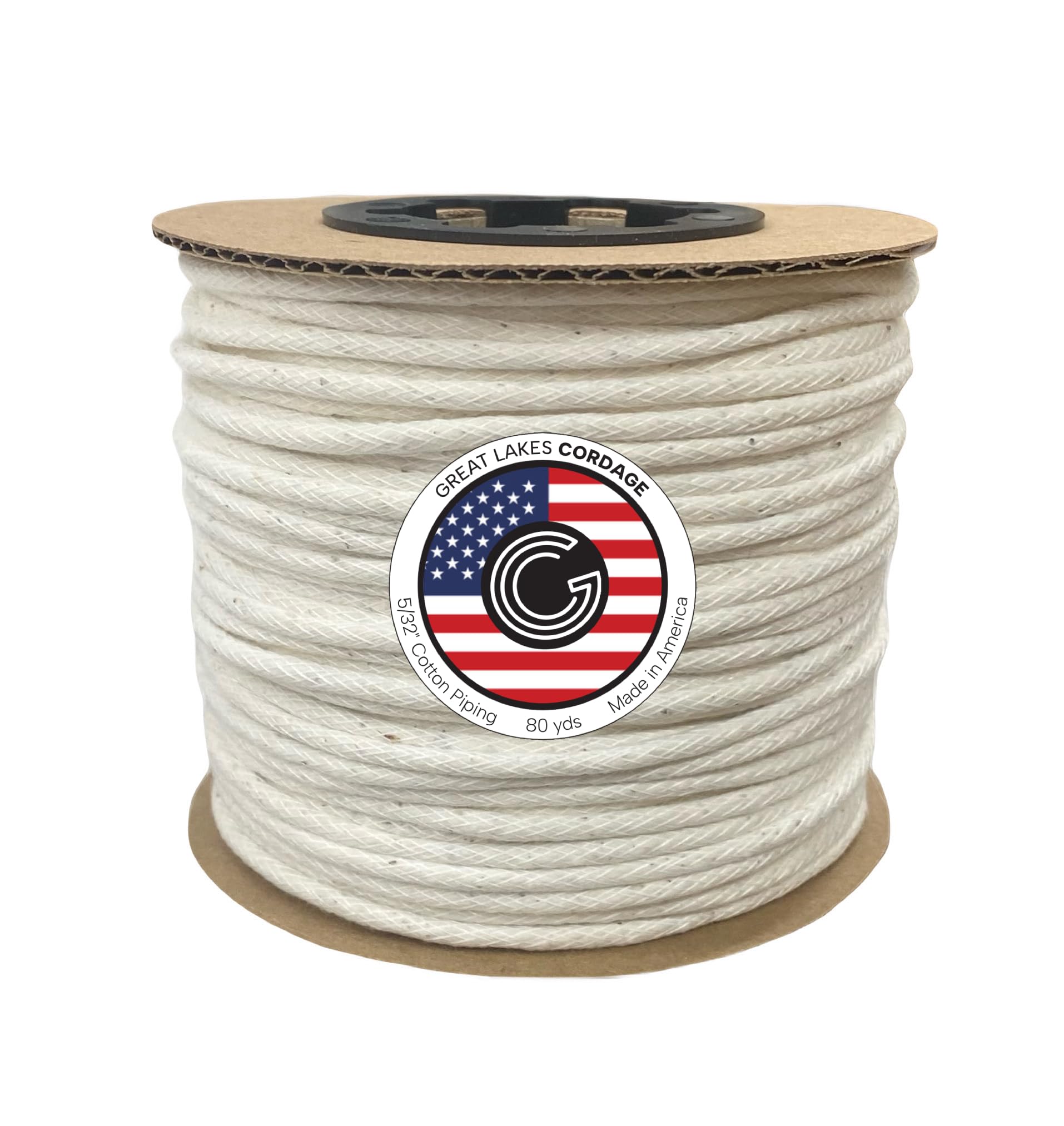 5/32" Cotton Piping Cord, Size 0 (80 yds)