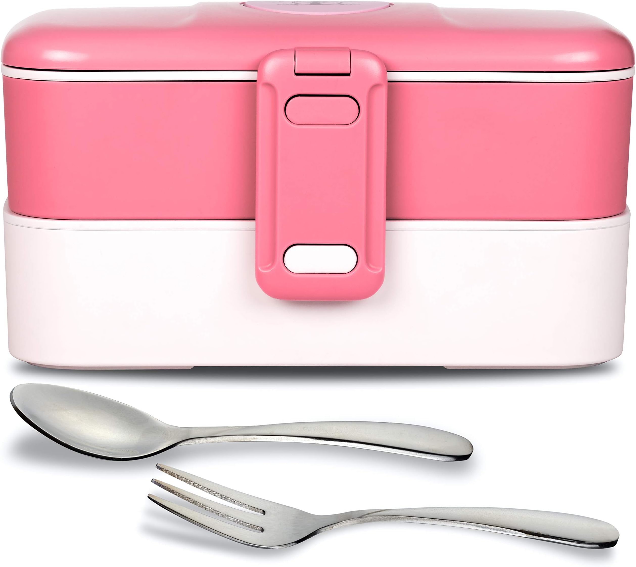 Cute Bento Box Sandwich Container for Kids | Portion Control Bento Lunch Box for Adults | Leakproof BPA-free Meal Prep Lunch Box | Freezer Microwave Dishwasher Friendly Bento Salad containers