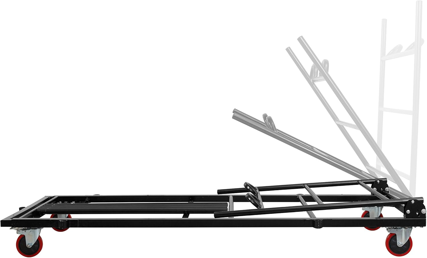 Material Handling Products AdirOffice Folding Table Caddy Steel Body