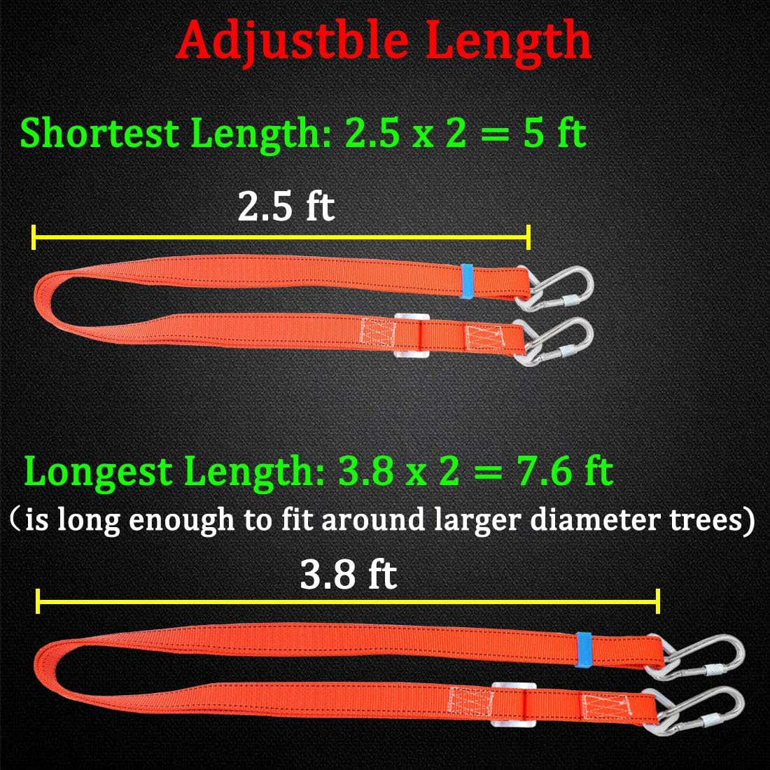 Boaton Hunting Safety Harness, Tree Climbing Belt, Linemans Belt, Add Level of Safety for Hunting, Hanging Stand Or Step, Trimming Tree, Putting Up Deer Stand, Installing Steps, Ladder Or Climbing : Sports & Outdoors