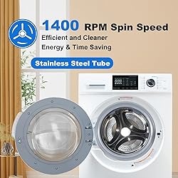 Ventless Washer Dryer Combo 2.7 cu.ft, 24" All In