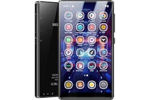 MECHEN 256GB Android 13 MP3 Player, 5" 1080P IPS Touchscreen, Bluetooth and WiFi Streaming, Built-in Speaker, Preinstalled Spotify, Amazon Music, Audible, Google Play Store Access