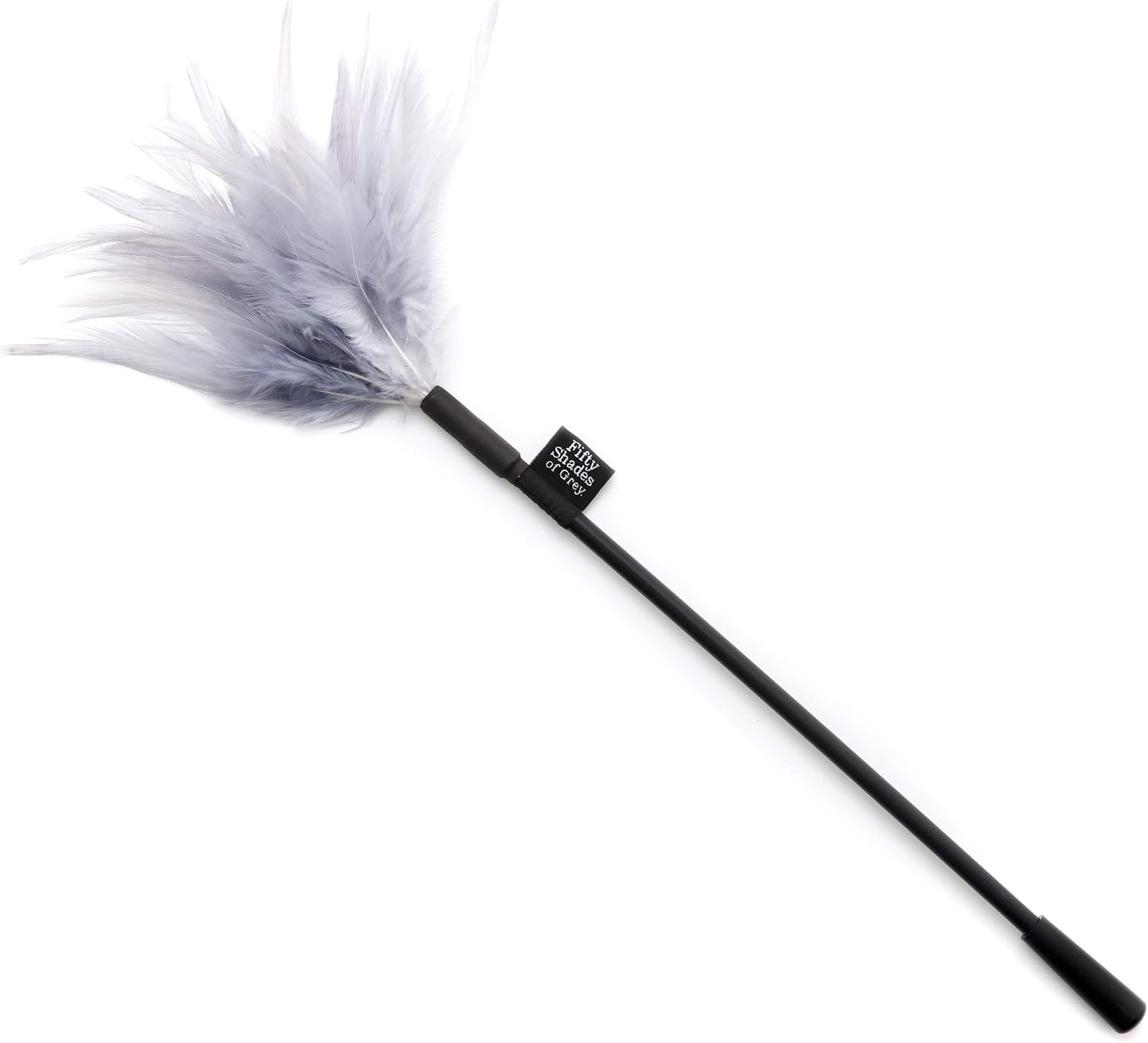 Fifty Shades of Grey Tease Feather Tickler, 14.5 Inch Soft Feather Tickler for Sensory Play, Long Handle to Access All Areas - Image 3