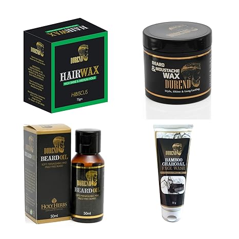Durend Hair Wax Hibiscus 75gm Durend Moustache Beard Wax 100g