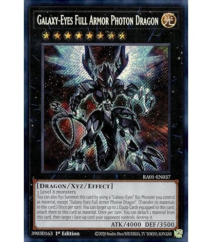 NEO GALAXY-EYES PRIME PHOTON DRAGON (ULTRA RARE). By REDNIURI On DeviantArt