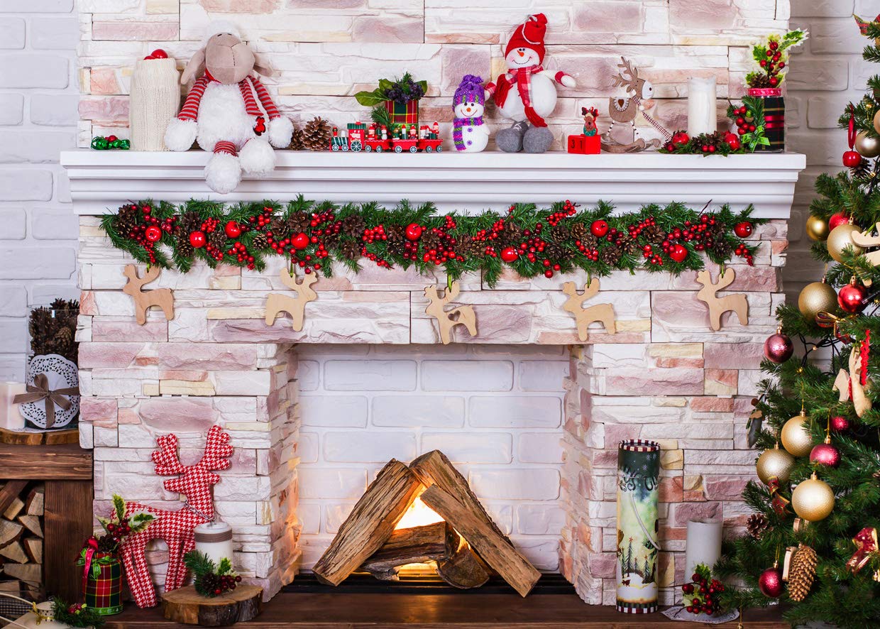 Украшение Фальш Камина На Новый Год фото 5