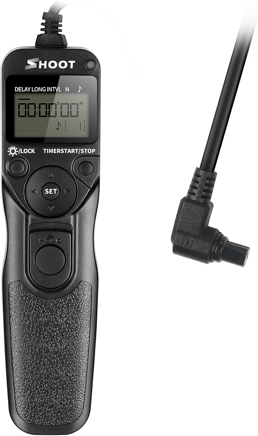 SHOOT RS80N3 LCD Timer Remote Shutter Release for Amazon.co.uk