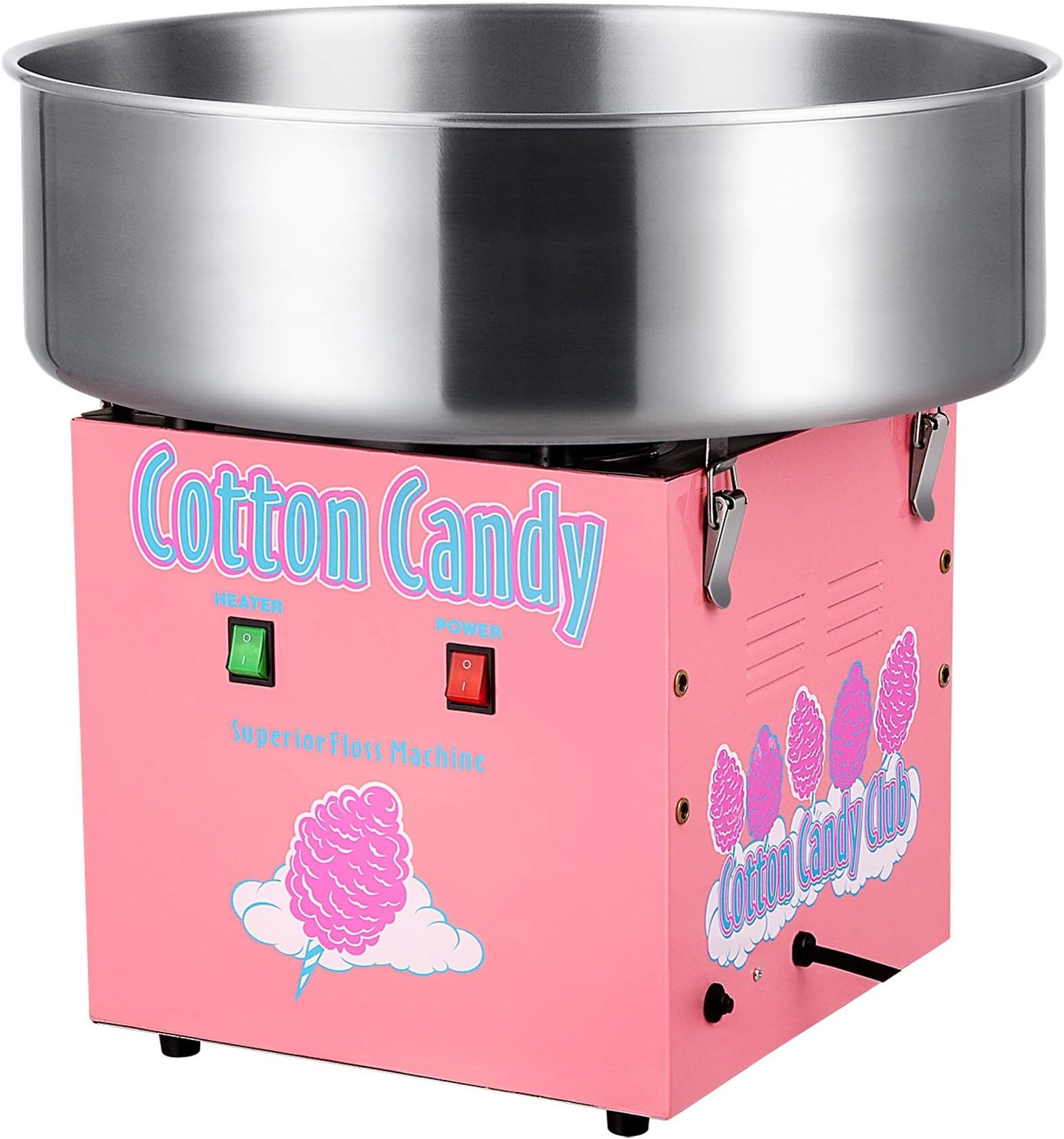 Superior Popcorn Company 82-P188 Superior Popcorn Cotton Candy Machine Table Top Floss Maker Electric