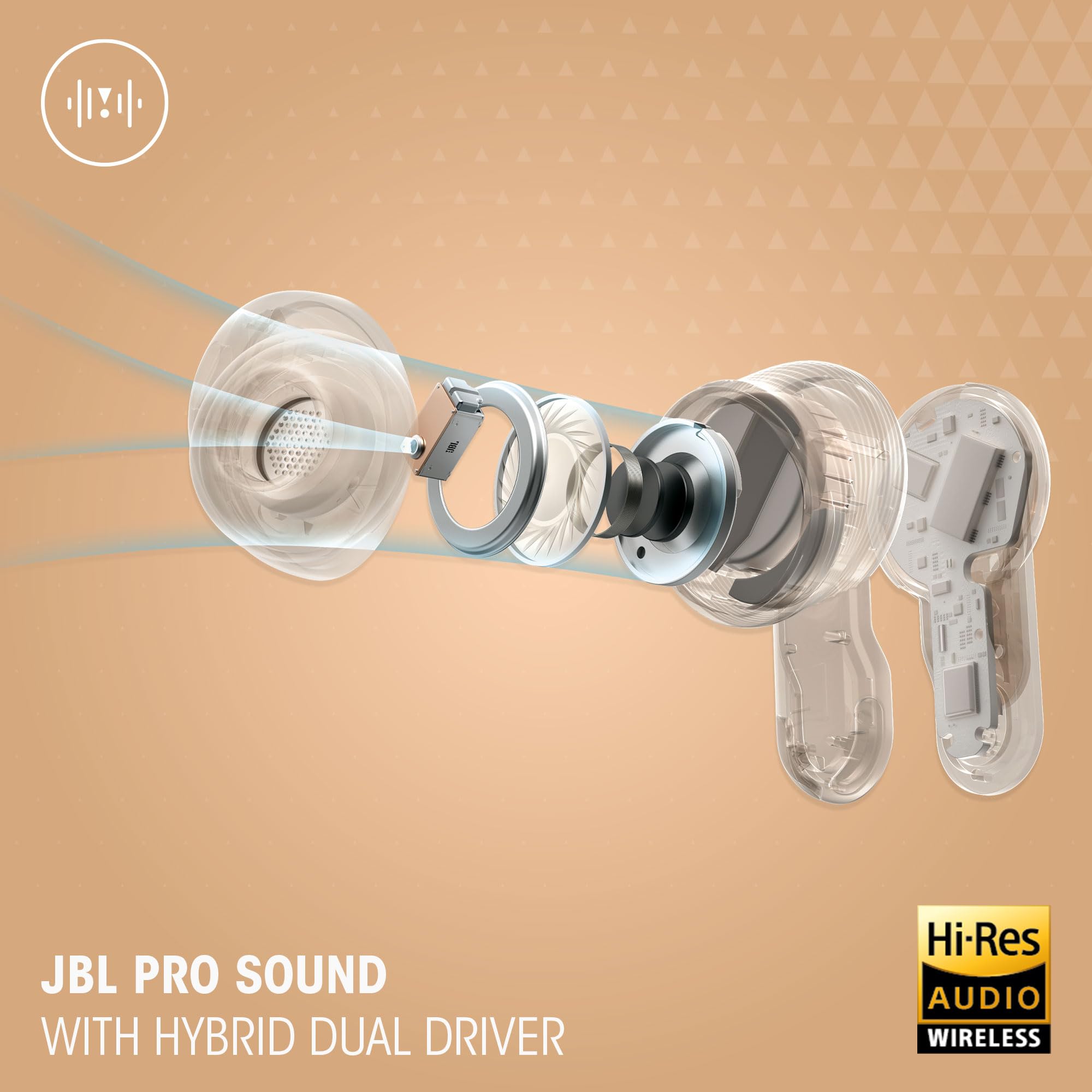 JBL Tour Pro 3, True Wireless Bluetooth-Kopfhörer mit intelligenter Ladebox, 44 h Akkulaufzeit, True Adaptive Noise Cancelling 2.0 und JBL Spatial 360 Sound mit Head Tracking, Grün 4