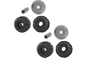 NEWPARTS Pair Set of 2 Front Upper Shock Mount Bushings For Mitsubishi Montero 2001-2006