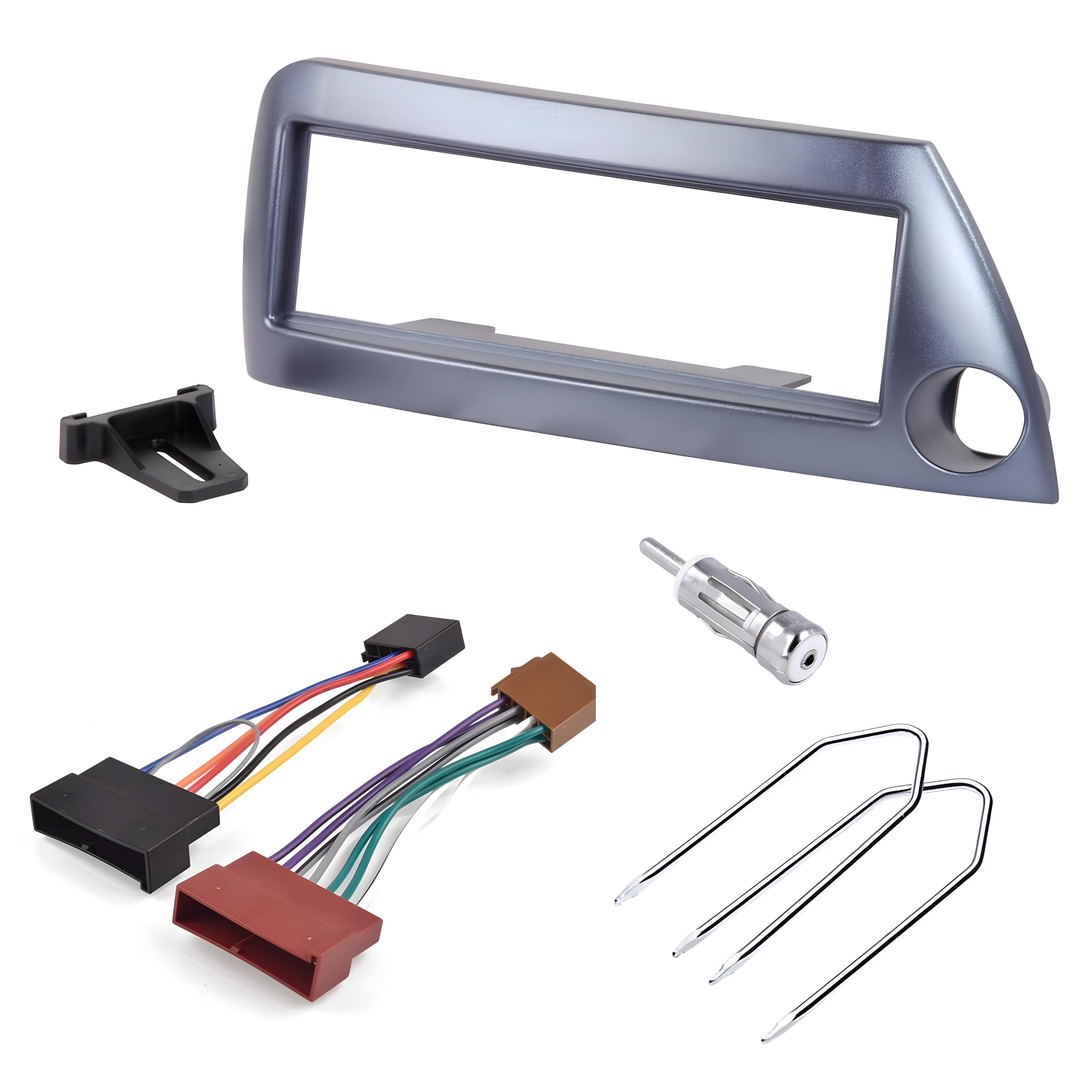 Sound-way 1 Din car stereo fitting kit for FORD KA 1997 blue