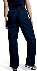 Canterbury Stadium Pant Women Navy Size 8 Open Hem Full Zip Track Pants view 3