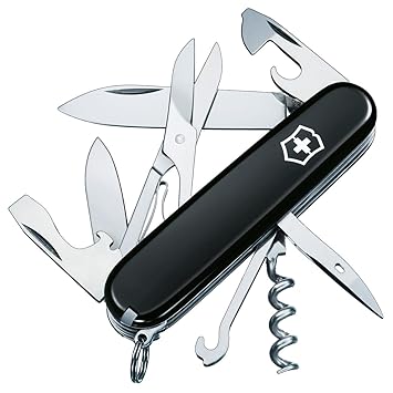 【クリックでお店のこの商品のページへ】VICTORINOX(ビクトリノックス) クライマー BK 保証書付 1.3703.3 (旧名称：トラベラーBK)【日本正規品】