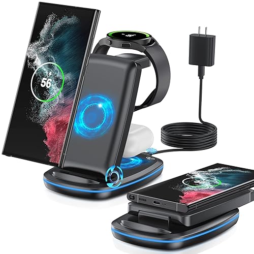 Charging Station Wireless Charger For Samsung S20 Wireless