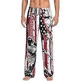 EluteFpme Men Pajama Pants Funny Mens Pajama Bottoms Ultra Comfy Sleep Pants For Men With Pockets Drawstring