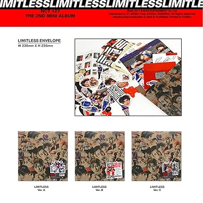 Buy Nct 127 2nd Mini Album Nct 127 Limitless Random Ver Cd Photo Set Wordbook Folding Poster 1 On Pack Folding Poster 2 On Pack Stickers Post Card Online In Senegal B092d8vlw4