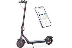 Qlaway 10/8.5" Aluminum Alloy Frame E Scooter for Adults 19-22 MPH Sport Escooter 350W/500W Motor, Electric Scooter 15-22 Miles Range, Bearing 265 LBS/APP Control