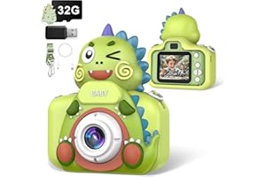 Bistfy Kids Camera 48MP and 1080P HD Digital Selfie Video Camera for Kids Age 3-12 Year Old Boys and Girls, IPS Screen with 32GB SD Card Digital Camera for Kids