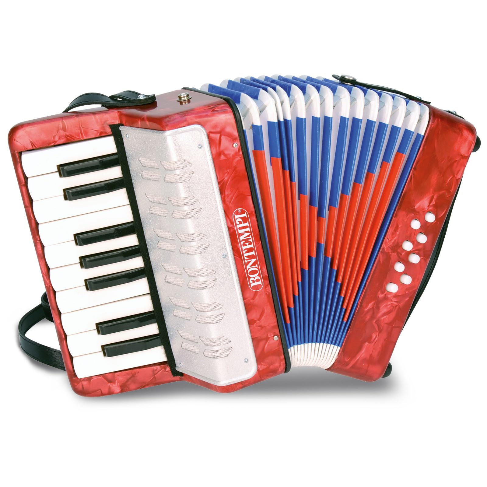 Bontempi 33 1730 Accordion with 17-Key and 8 Bass Buttons