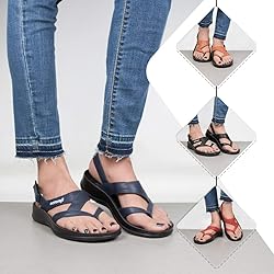 Aerosoft Deke Strappy Slingback Summer Comfort Flat