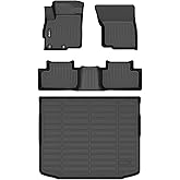 HAFIDI Floor Mats & Cargo Liner for Mitsubishi Outlander (Sport Only) 2011-2024 2025 Custom Fit Full Set, All Weather Car Accessories