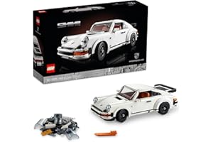 LEGO Icons Porsche 911 10295 Building Set, Collectible Turbo Targa, 2in1 Porsche Race Car Model Kit for Adults and Teens to Build, Gift Idea