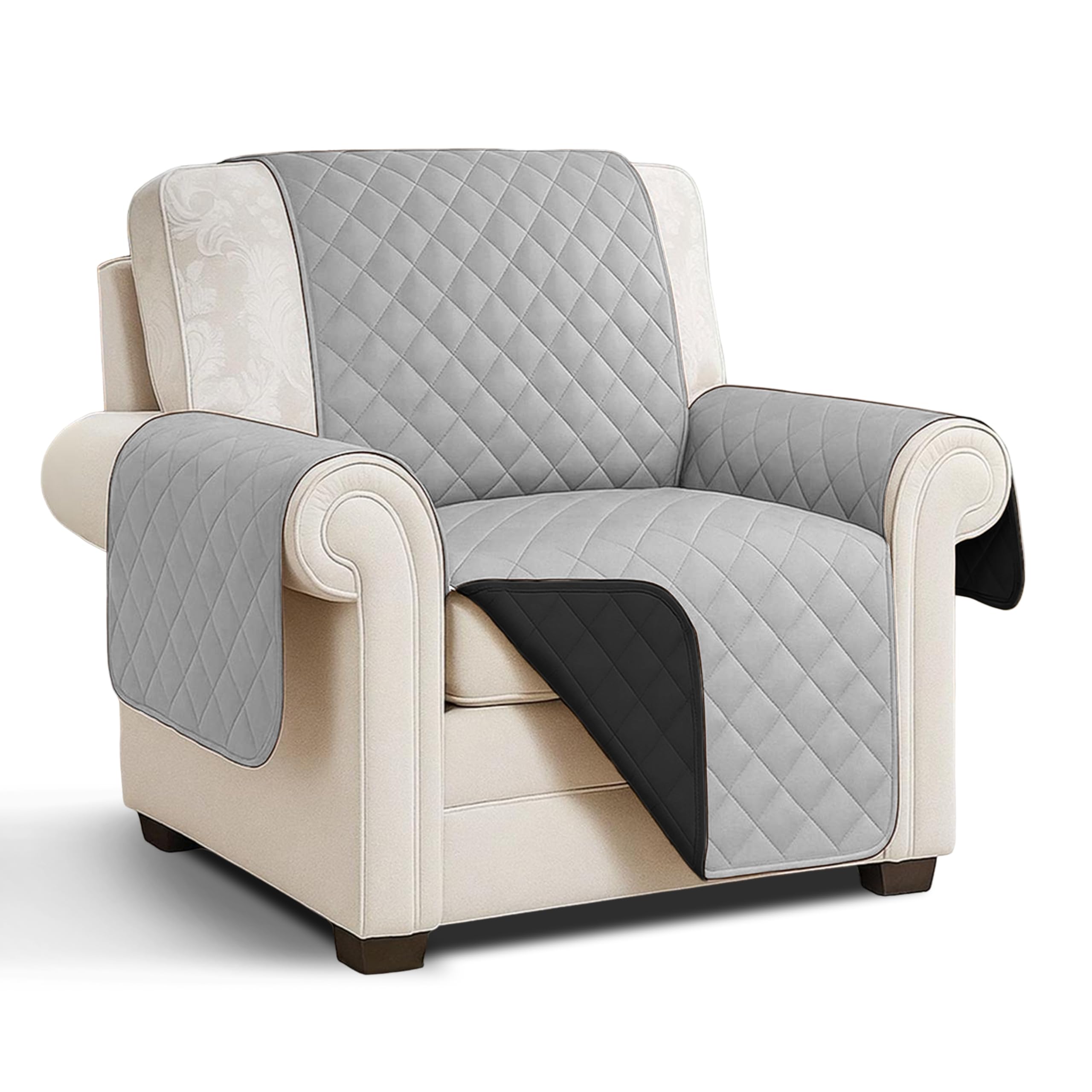 Easylife Reversible Furniture Protector, Waterproof Chair Cover, Armchair Cover, Armchair Protector, Furniture Protector, Machine Washable - Fully Guaranteed