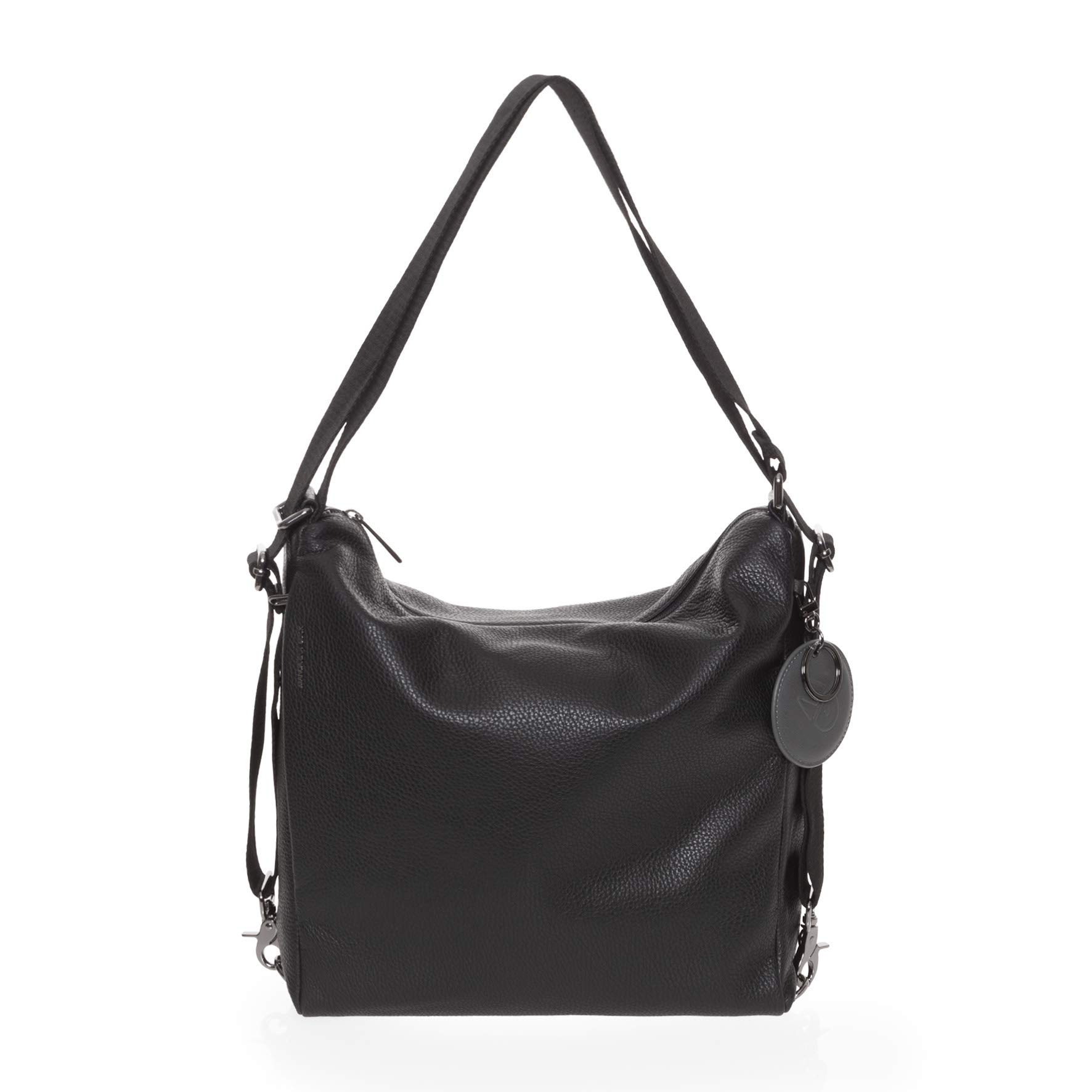 Mandarina Duck Women's Mellow Leather P10FZT72 Backpack, Nero, 36x33x12 (L x H x W)