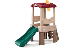 Step2 Play Naturally Playful Lookout Treehouse, Kids Outdoor Playset, Backyard Playground Set, Slide, Ladder, Pivoting Periscope, Outside Jungle Gym, For Toddlers 1.5+ Years Old