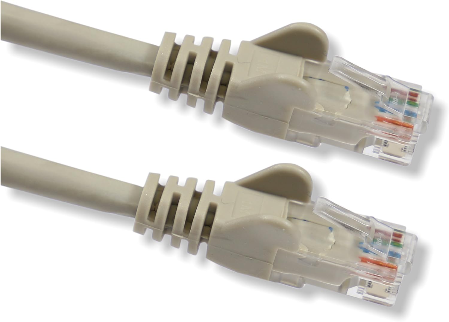 rhinocables CAT 6 High-Speed Gigabit Ethernet Cable - Patch Network Lead for LAN, Grey, 1m - Image 4