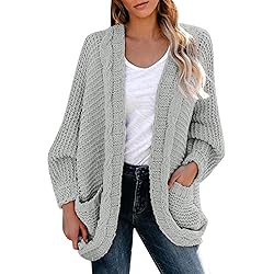 ADJHDFH Cardigan For Women Short Sleeve Chunky