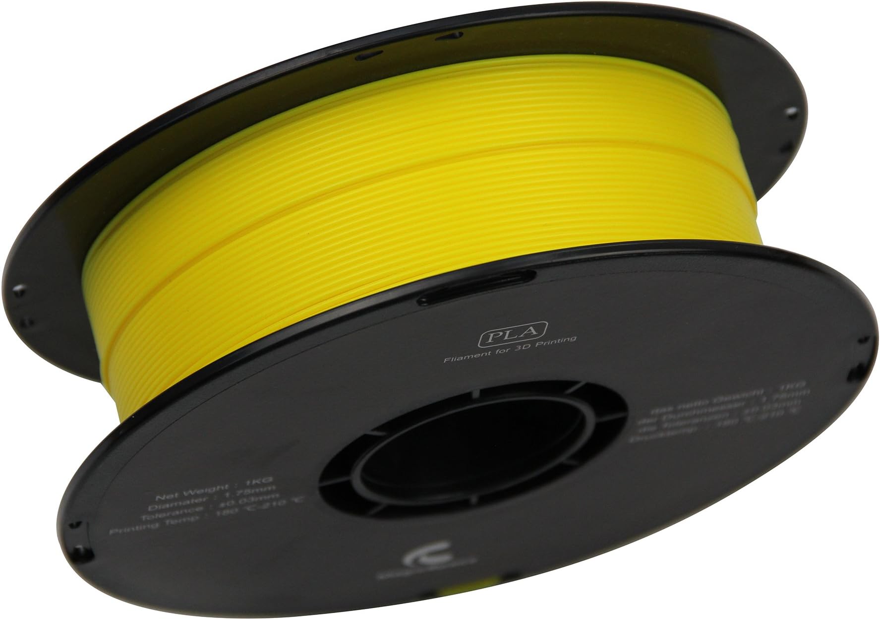 MagicSpace 1.75mm PLA Filament 3D Printer Filament, Dimensional Accuracy +/- 0.03 mm, 2.2LBS(1.0KG), Yellow