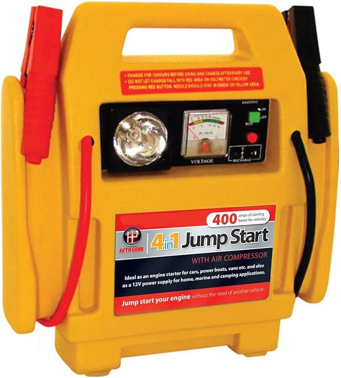 Portable 4IN1 JumpStarter Car accessories Amazon.co.uk DIY & Tools