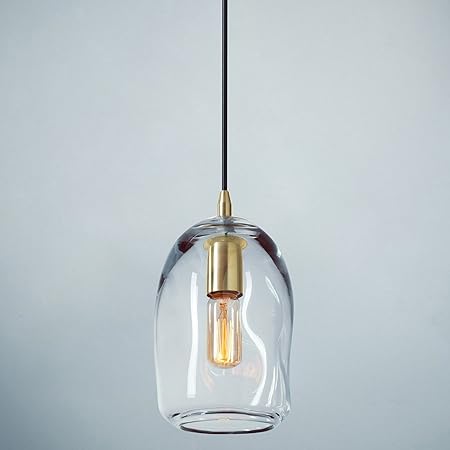 Casamotion Mini Pendant Lighting Handblown Glass Drop Ceiling