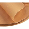 Juvale Unbleached Baking Parchment Paper Rounds with Easy Lift Tabs (9 in, 100 Sheets)