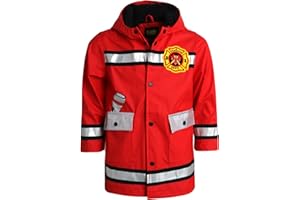 iXtreme Boys Rain Jacket - Lightweight Waterproof Hooded Rain Coat for Boys - Windbreaker Jacket for Outdoor Play & Travel