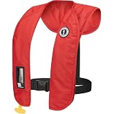 MUSTANG SURVIVAL MIT 100 Convertible A/M Inflatable Life Jacket Red