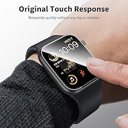 LK 6 Pack Apple Watch Screen Protector 44mm SE