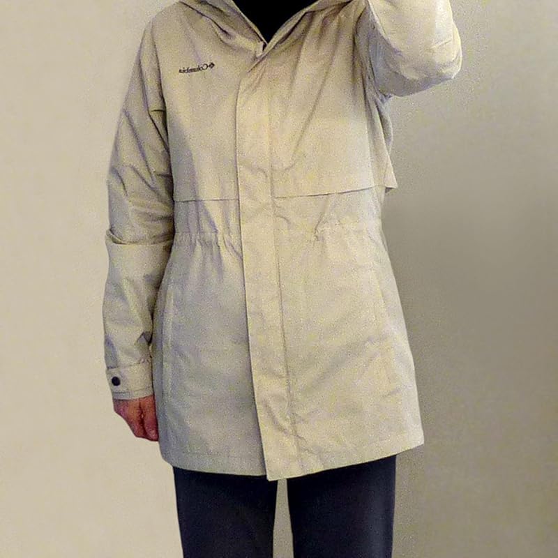 Columbia 哥伦比亚 Shine Struck II  防水 中长款女式连帽风衣夹克 XS码5.4折海淘转运到手约￥269