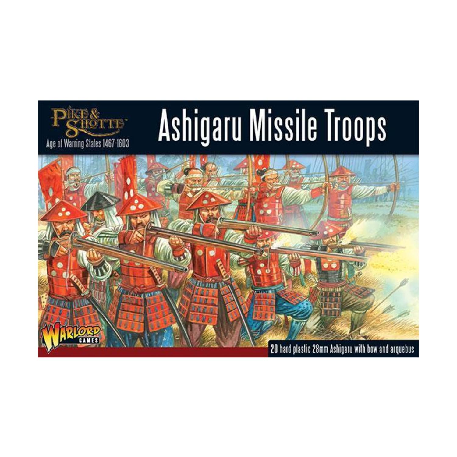 Warlord Games, Pike & Shotte - Ashigaru Missile Troops