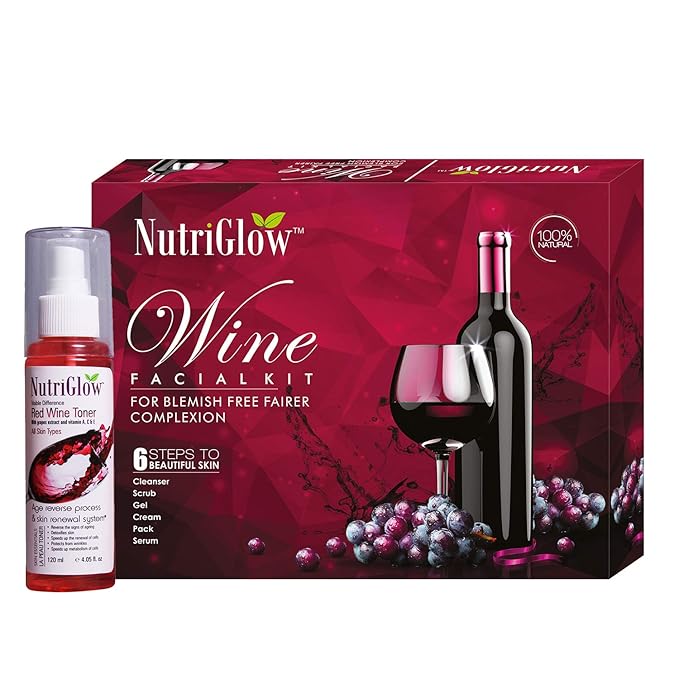 red wine face serum