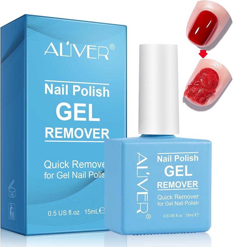 NIFEISHI Gel Nail Polish Remover 15ml Fast Gel Removal 2-5 Min Plant Gel