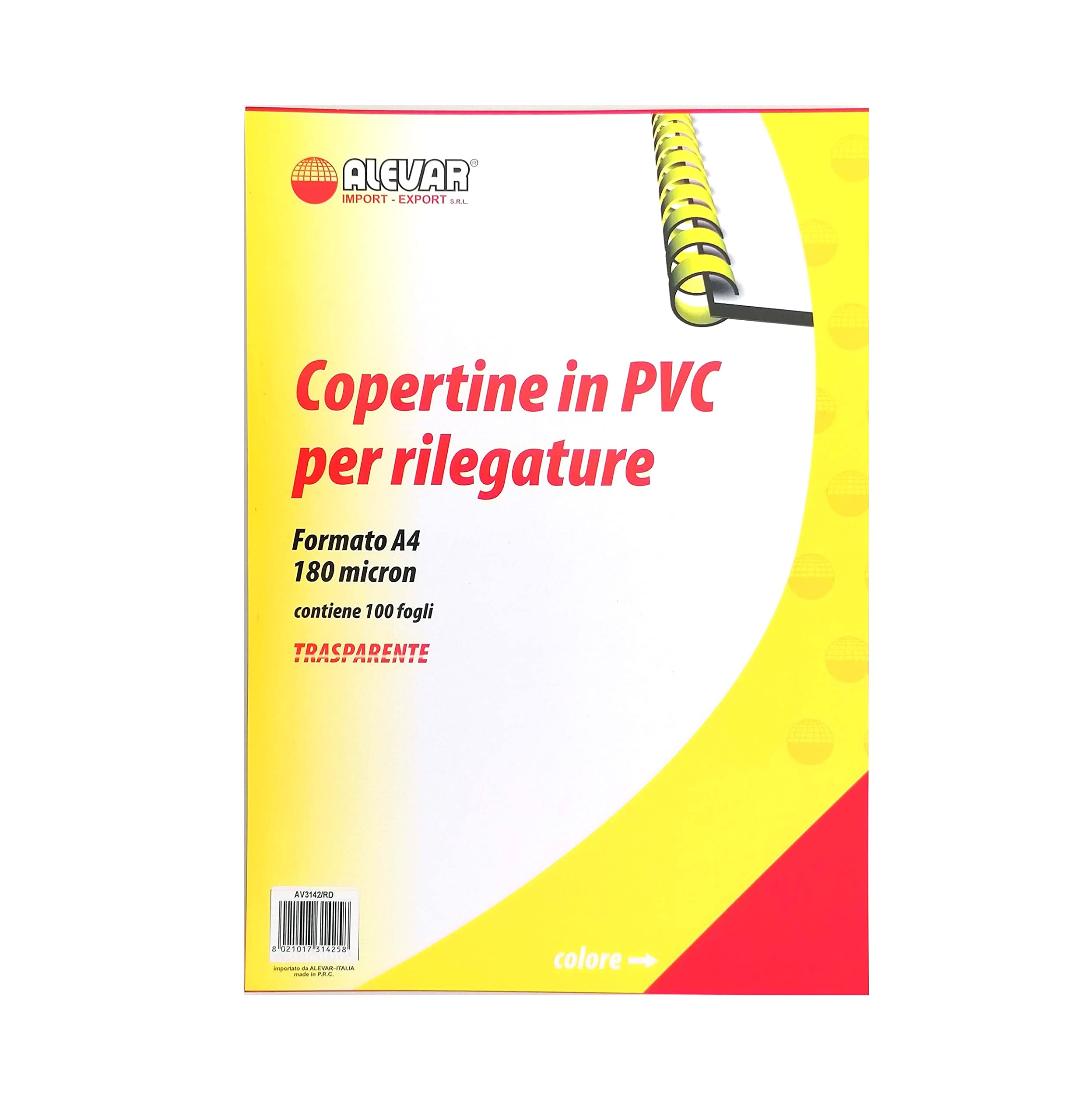 Alevar 3142/RD Binding Covers