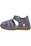 Gorila Unisex-Kindersandalen Mit Klettverschluss – Aus Leder, Mit Bastsohle & Synthetischem Innenfutter
