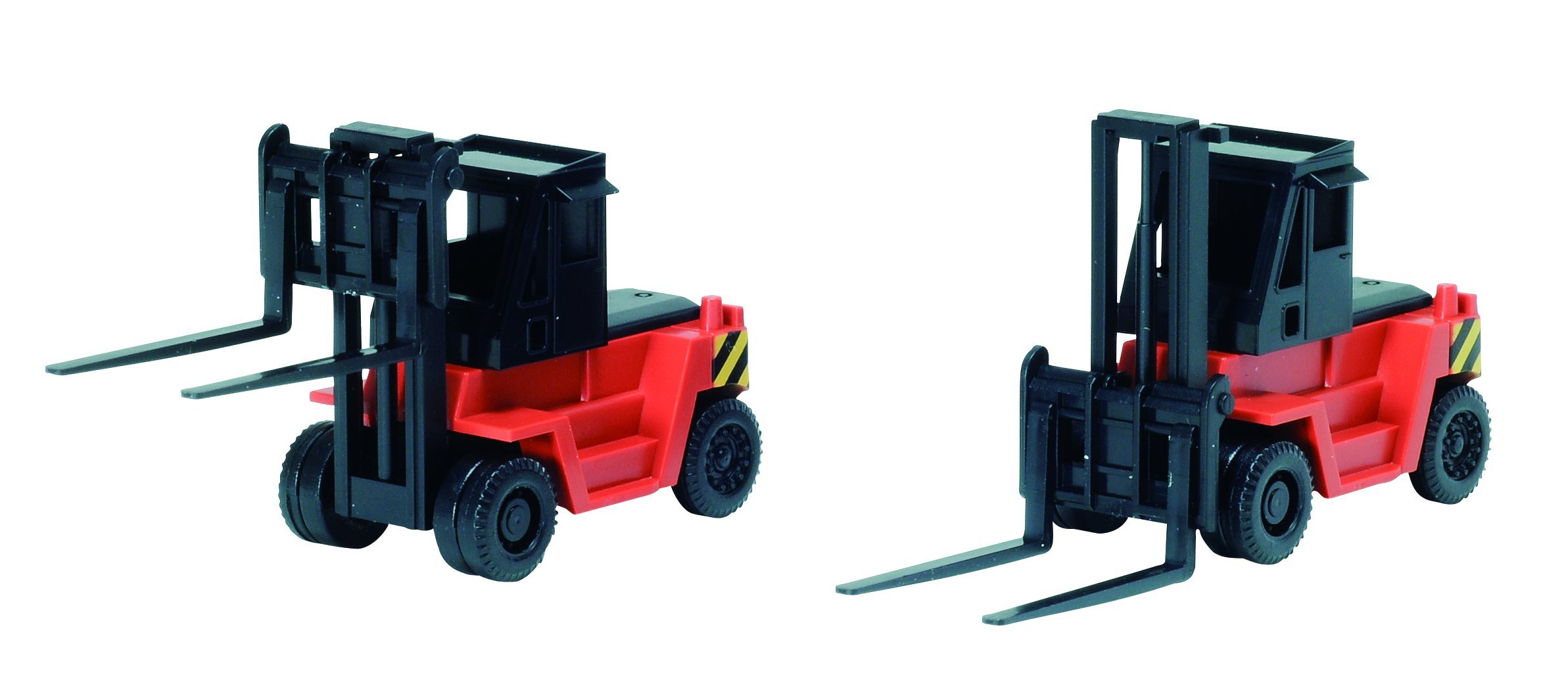 TomyTEC 035183 Forklift Truck Orange 2 Pieces 1:150 Gauge N
