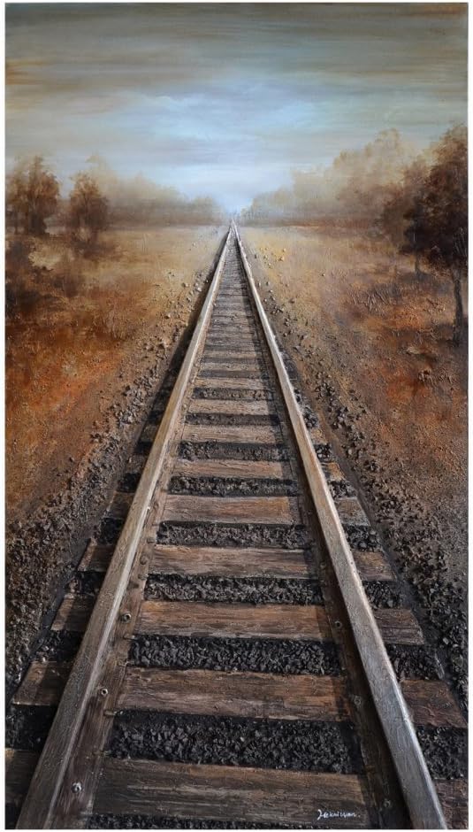 Paintings - Yosemite Home Decor Vanishing Into The Distance Wall Art - 36.5W x 65.5H in.