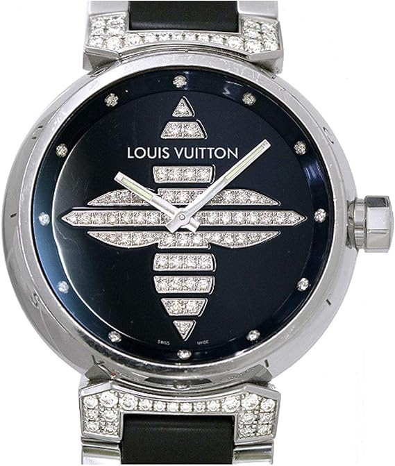 Amazon ルイ ヴィトン Louis Vuitton タンブール フォーエヴァー Gm Q111b ダイヤ 12pd メンズ 腕時計 クォーツ ウォッチ レア 中古 並行輸入品 メンズ腕時計 腕時計 通販