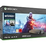 Xbox One X 1TB Gold Rush Special Edition console Battlefield V Bundle