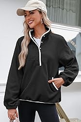 Dokotoo Oversized Sweatshirt for Women Fuzzy Sherpa