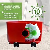 Spares2go Cloth Hoover Bags for Numatic Henry Hetty Vacuum Cleaners (Pack of 20) view 3